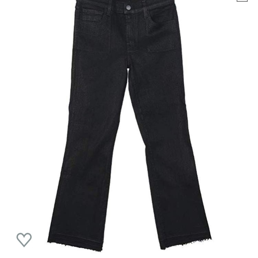 J Brand Jeans Selena Mid-Rise Cropped Bootcut